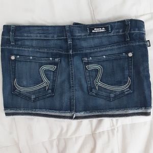 Denim skirt